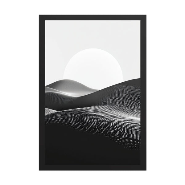 Dawn Form – Minimalist Abstract Landscape