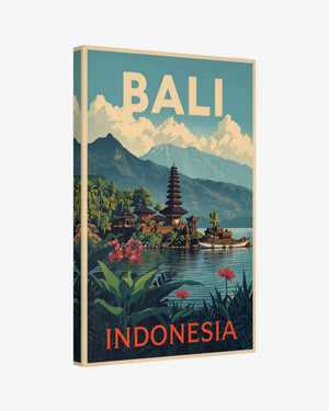 Bali Ulun Danu, Indonesia Canvas Nomad Haus