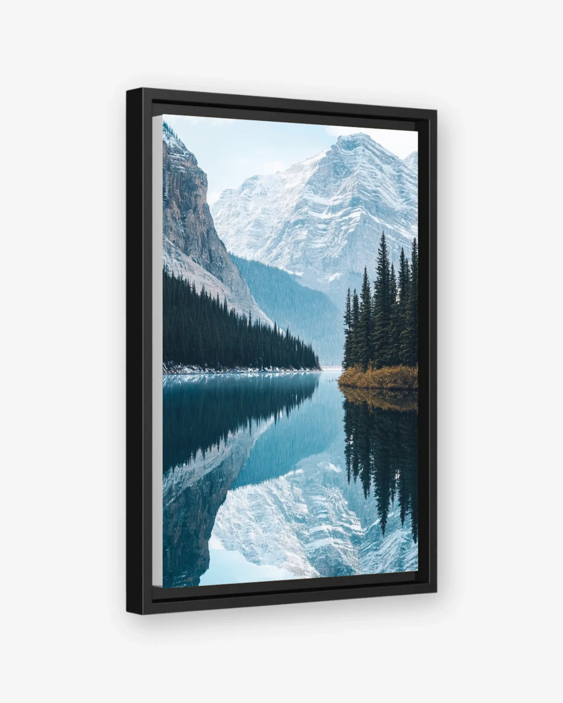 Banff Tranquility Canvas Black Frame Nomad Haus