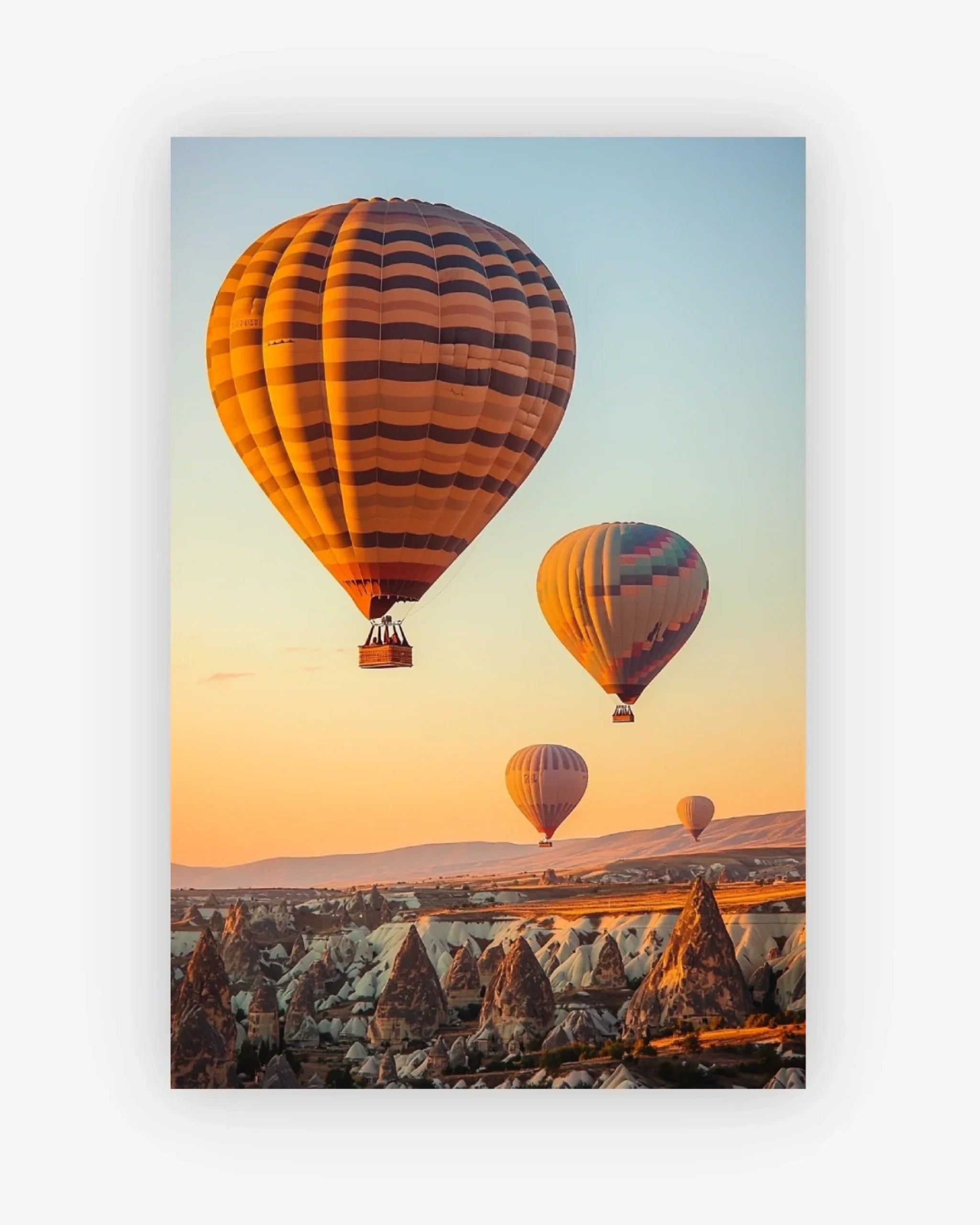 Cappadocia Sunrise Poster Nomad Haus