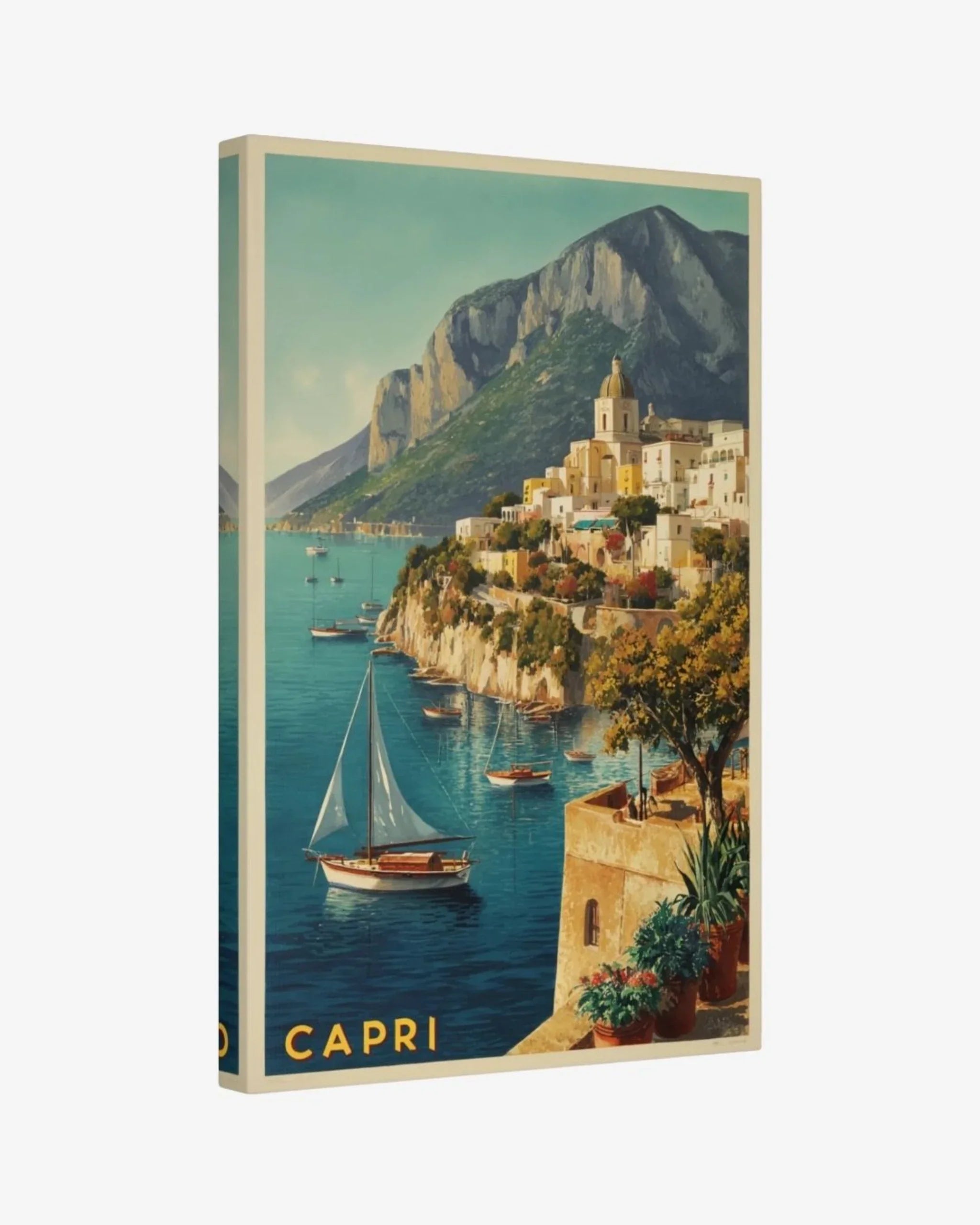 Capri Marina Grande, Italy Canvas Nomad Haus