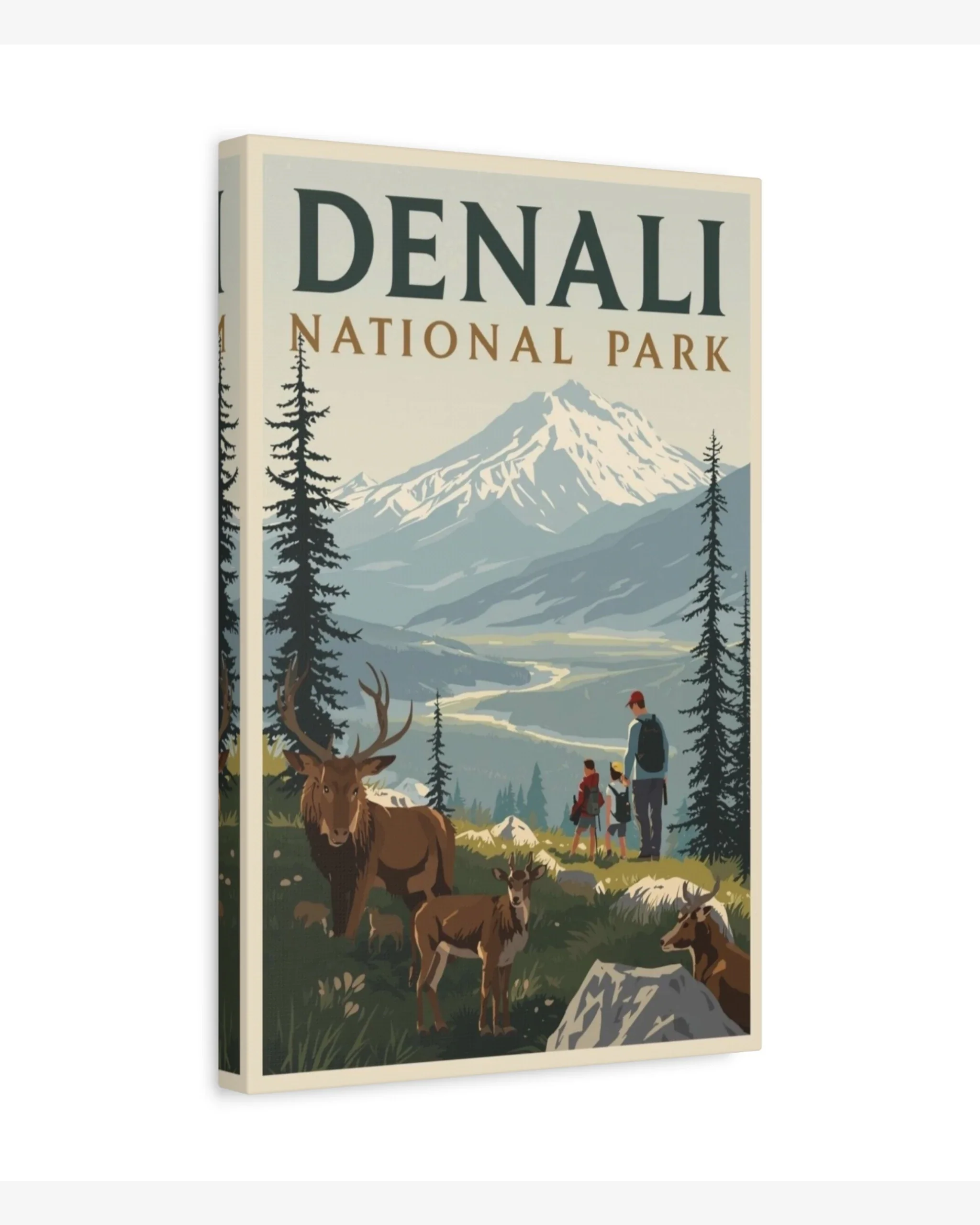 Denali National Park, USA Canvas Nomad Haus