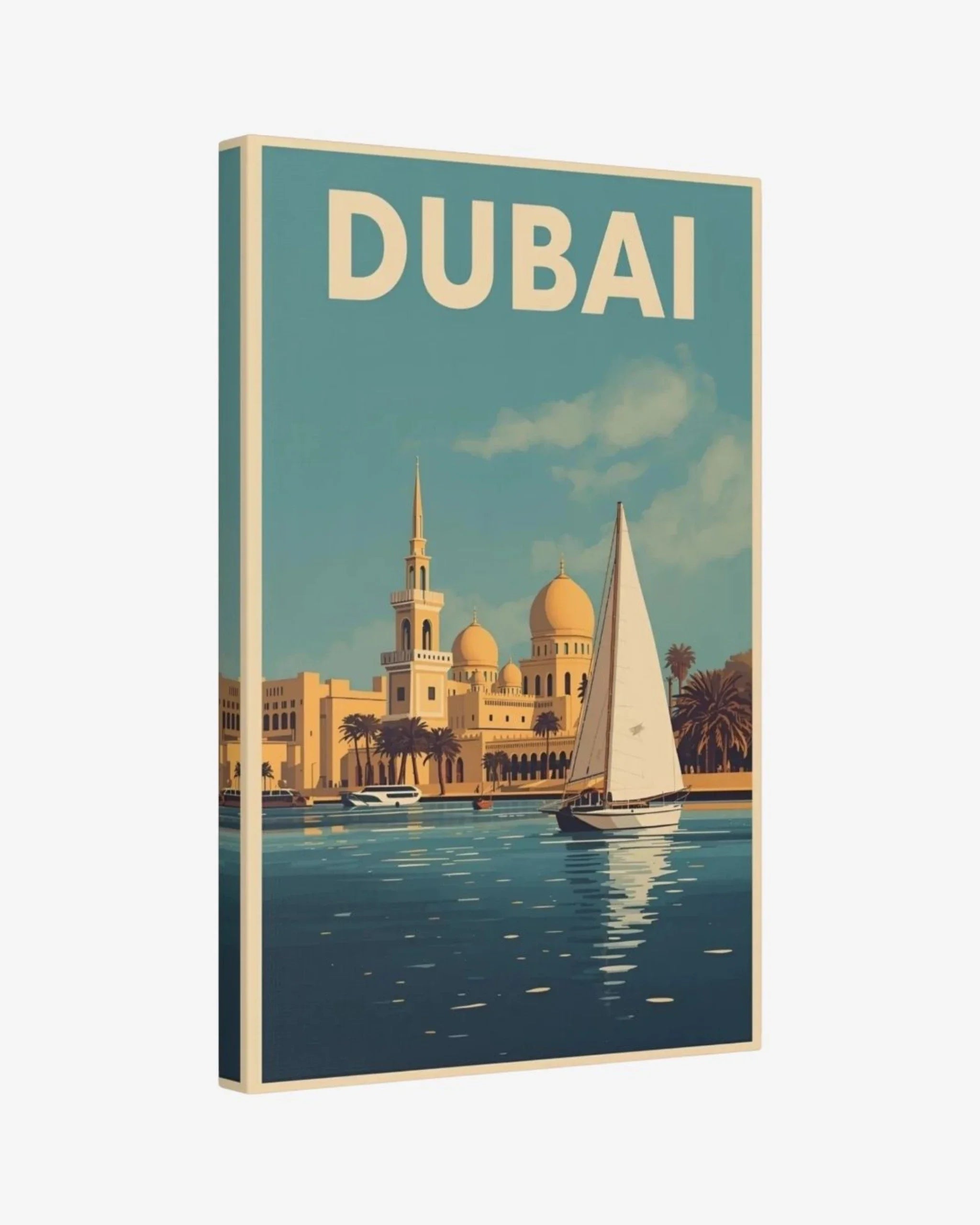 Dubai Creek Waterfront Canvas Nomad Haus