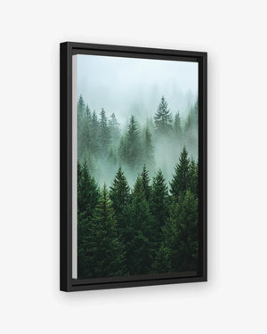 Emerald Mist Canvas Black Frame Nomad Haus
