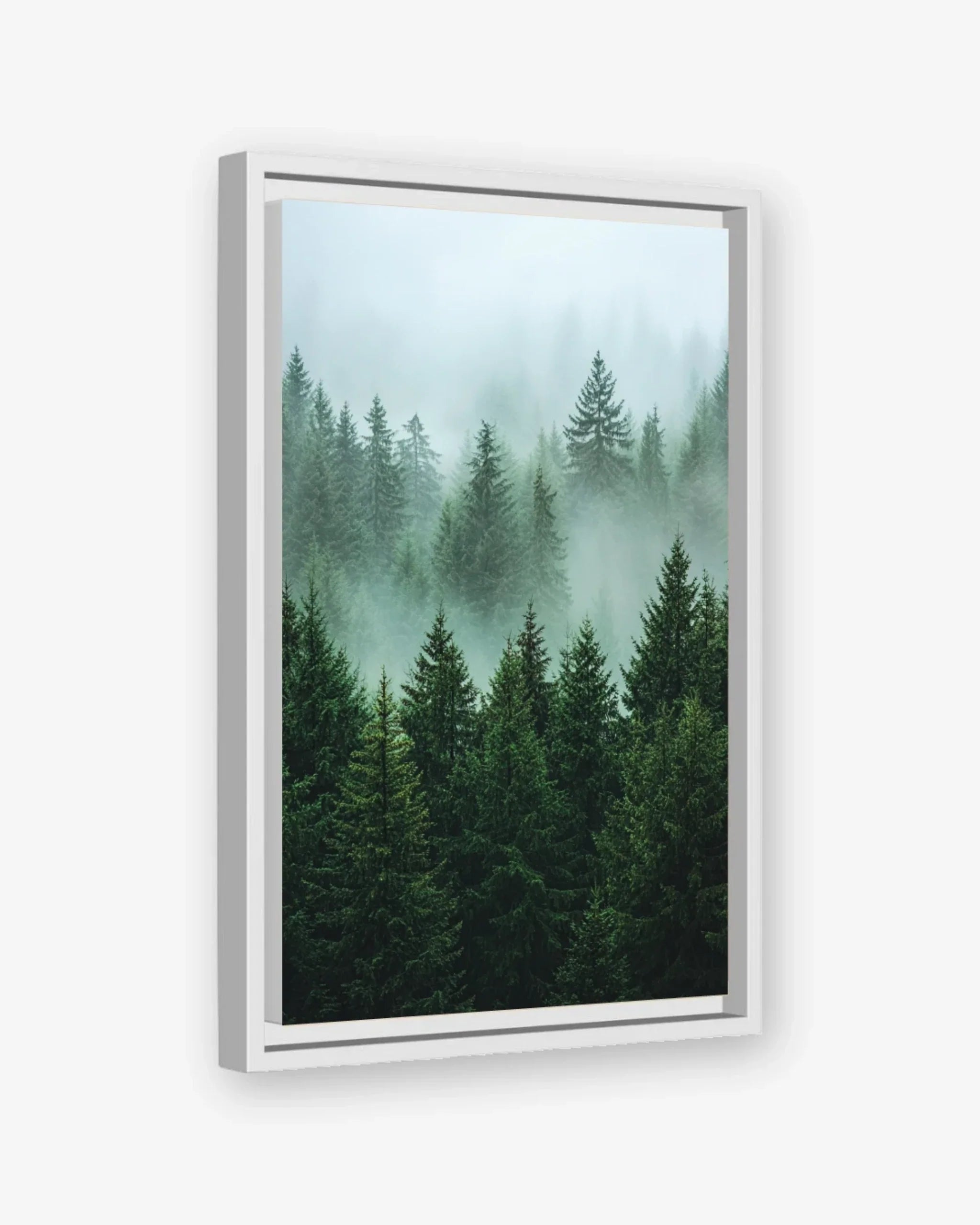 Emerald Mist Canvas White Frame Nomad Haus