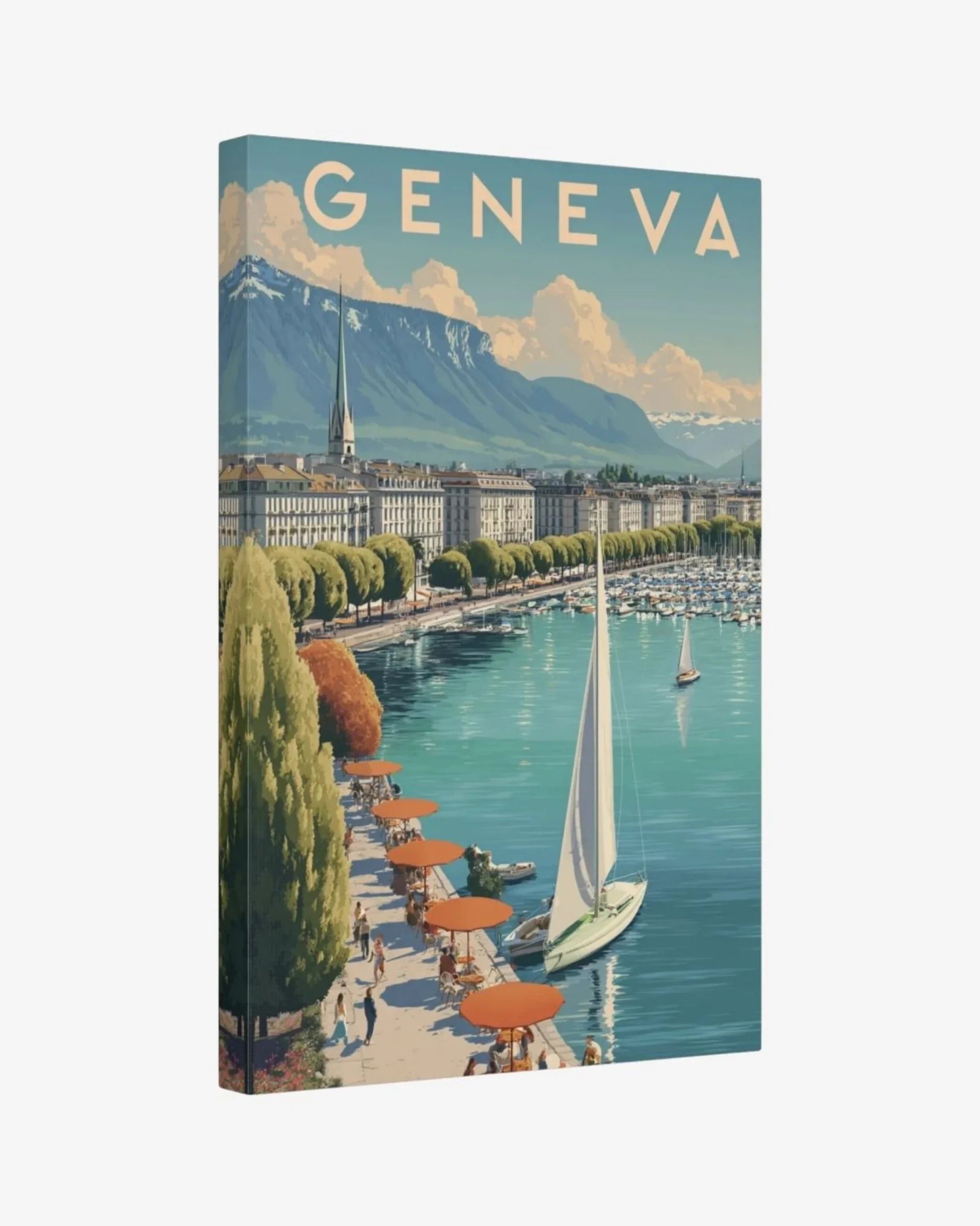 Geneva, Switzerland Canvas Nomad Haus