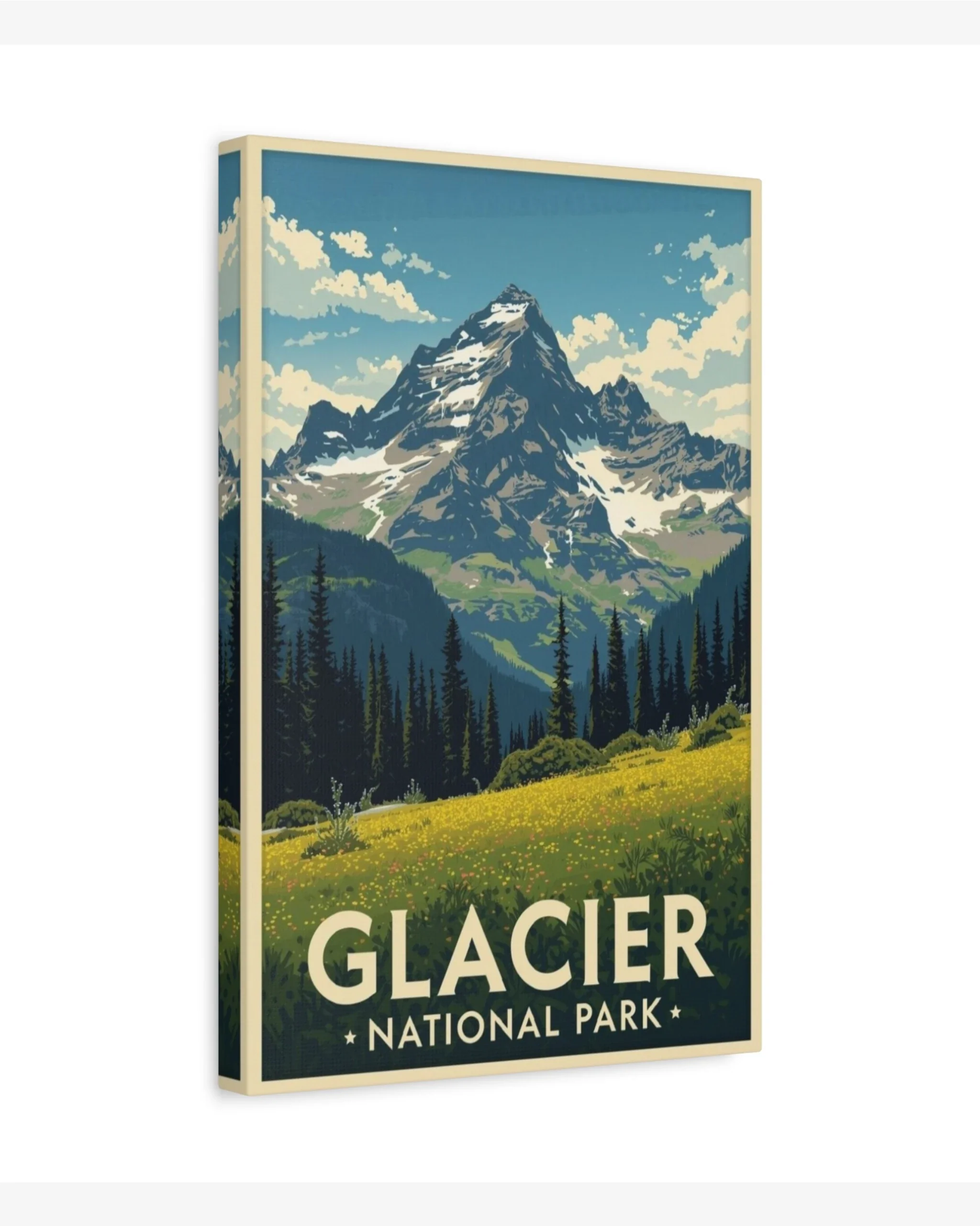 Glacier National Park, USA Canvas Nomad Haus