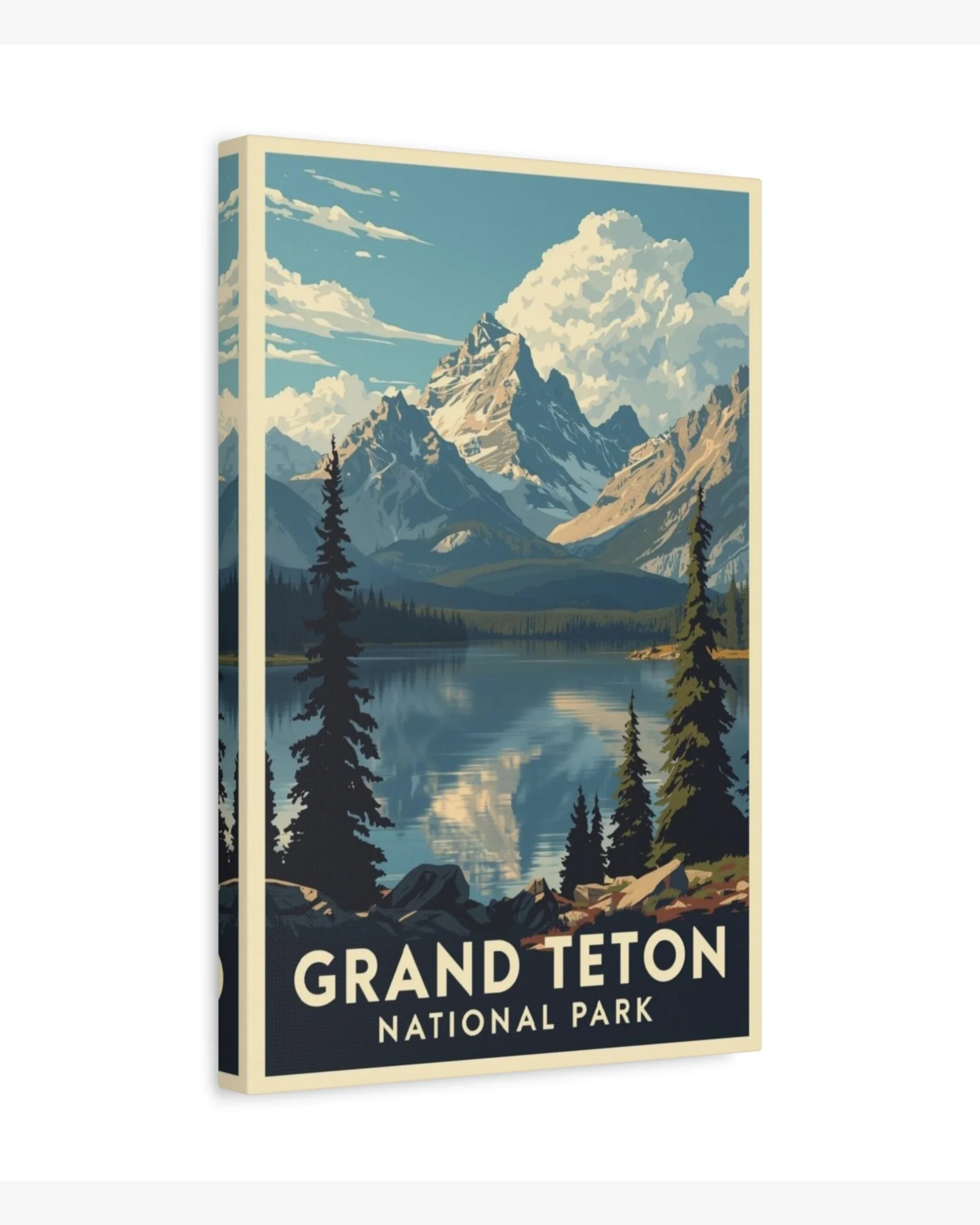 Grand Teton National Park, USA Canvas Nomad Haus