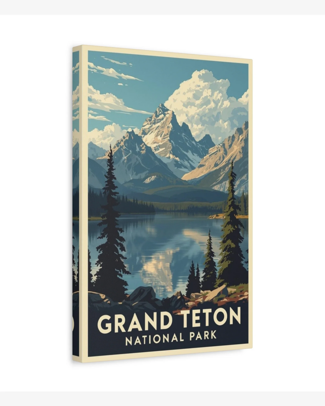 Grand Teton National Park, USA Canvas Nomad Haus