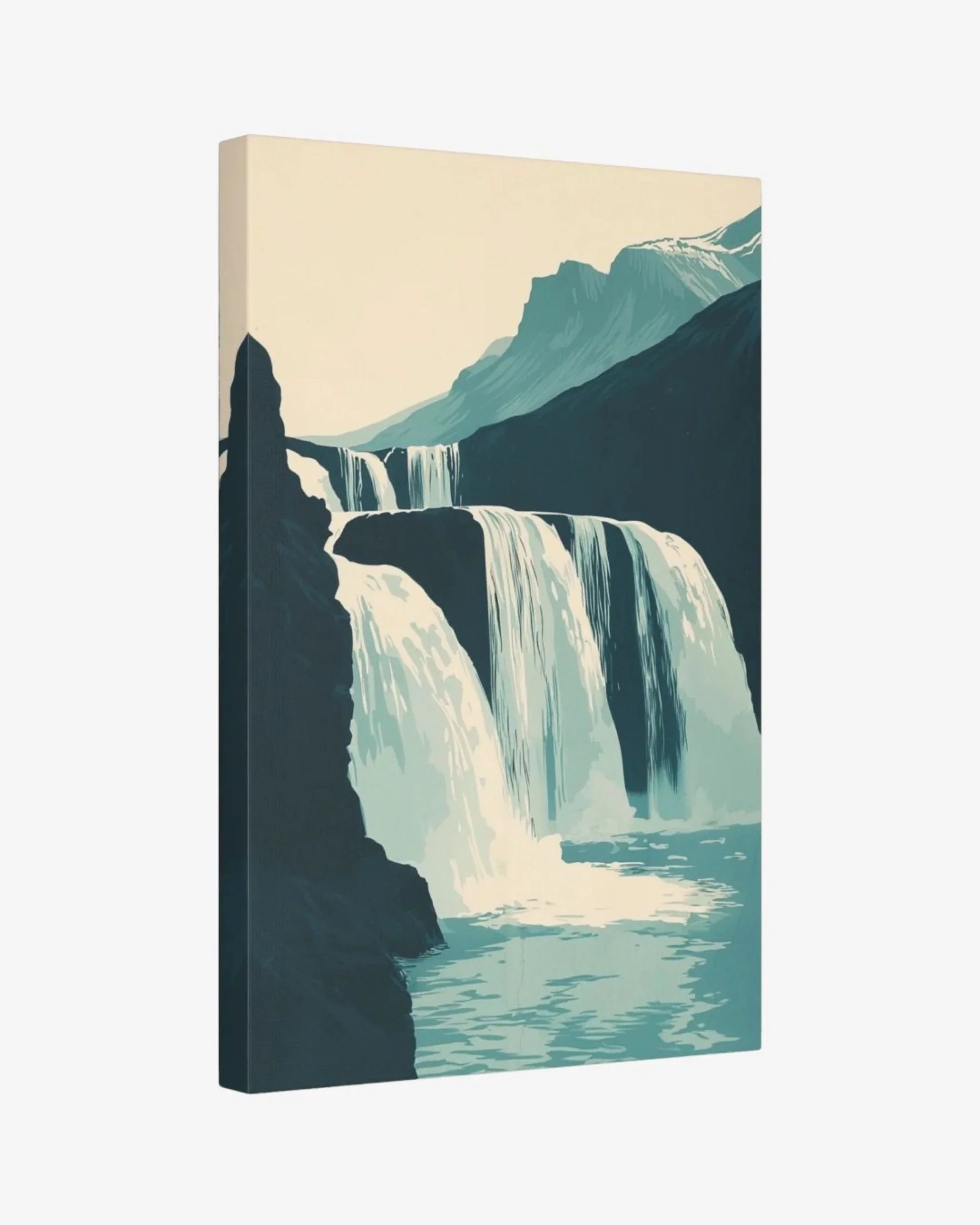 Iceland Falls Canvas Nomad Haus