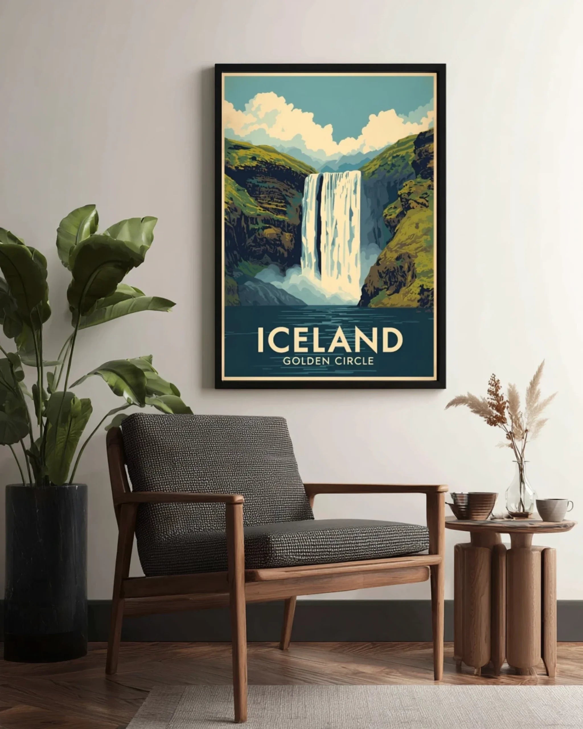 Iceland Skógafoss Waterfall Lifestyle 2