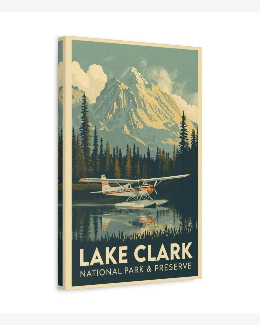 Lake Clark National Park, USA Canvas Nomad Haus