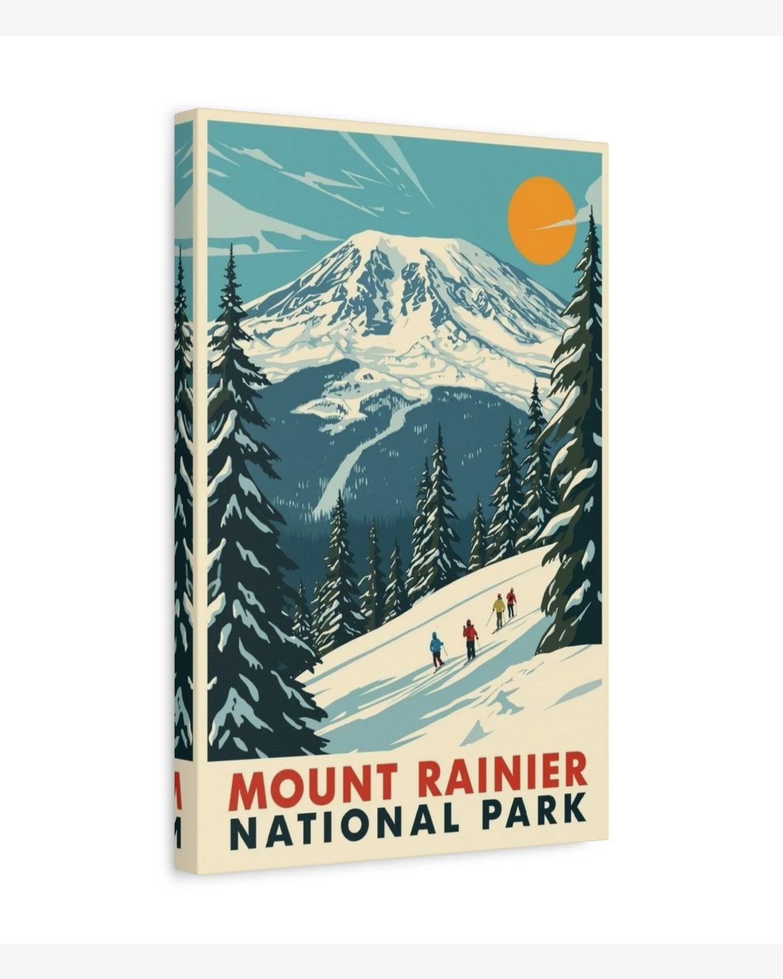 Mount Rainier National Park, USA Canvas Nomad Haus