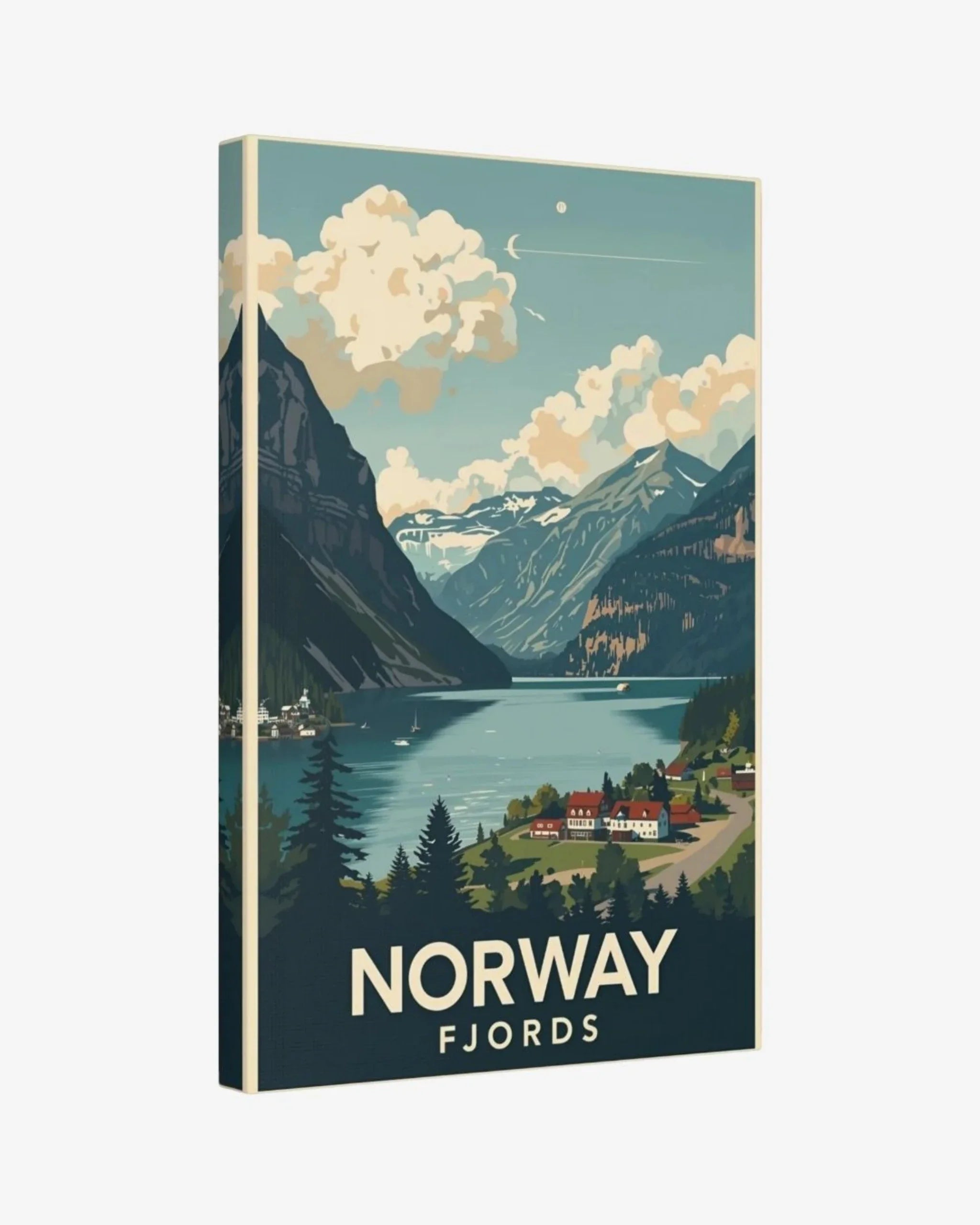 Norway Fjords Canvas Nomad Haus