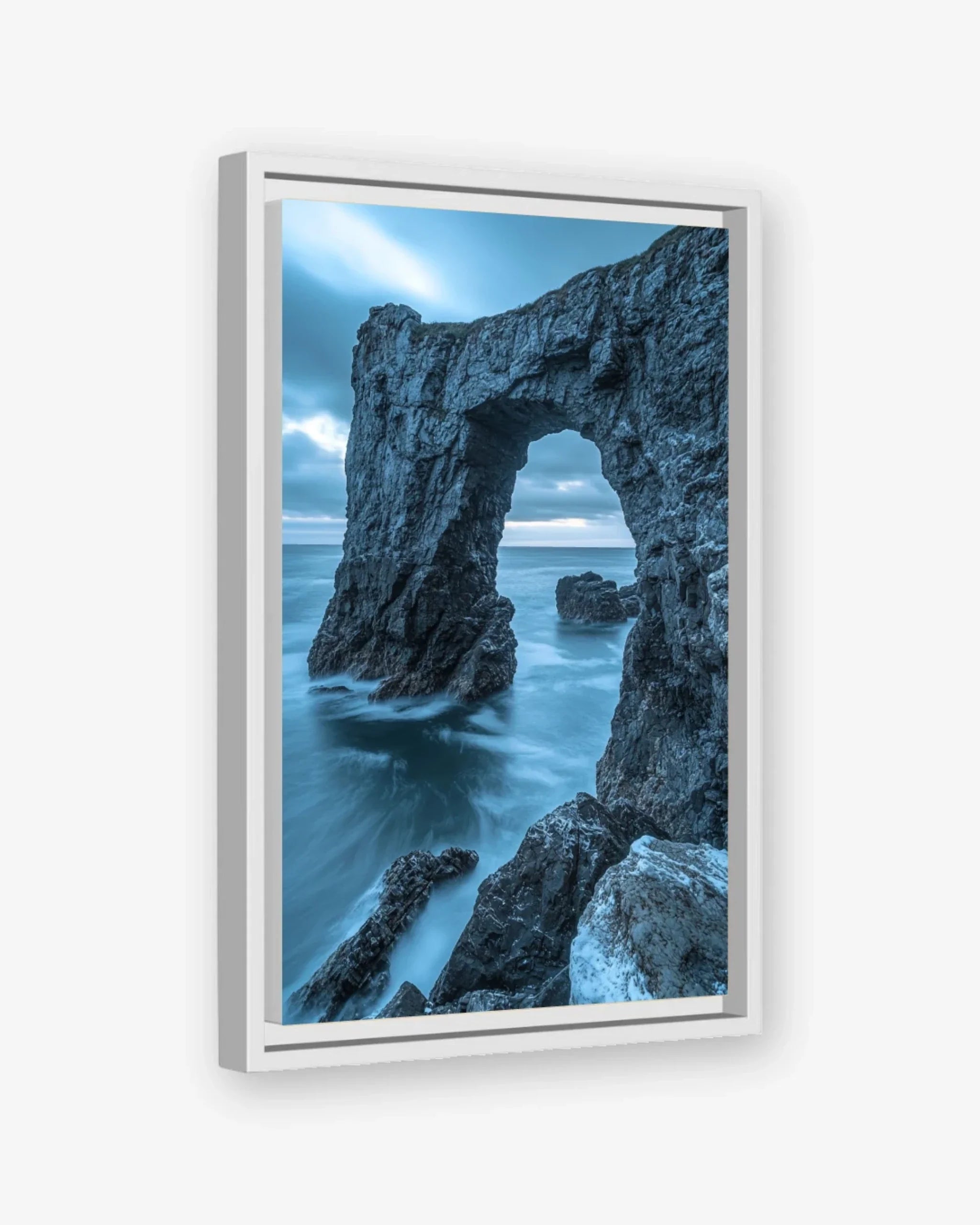 Ocean Gate Canvas White Frame Nomad Haus