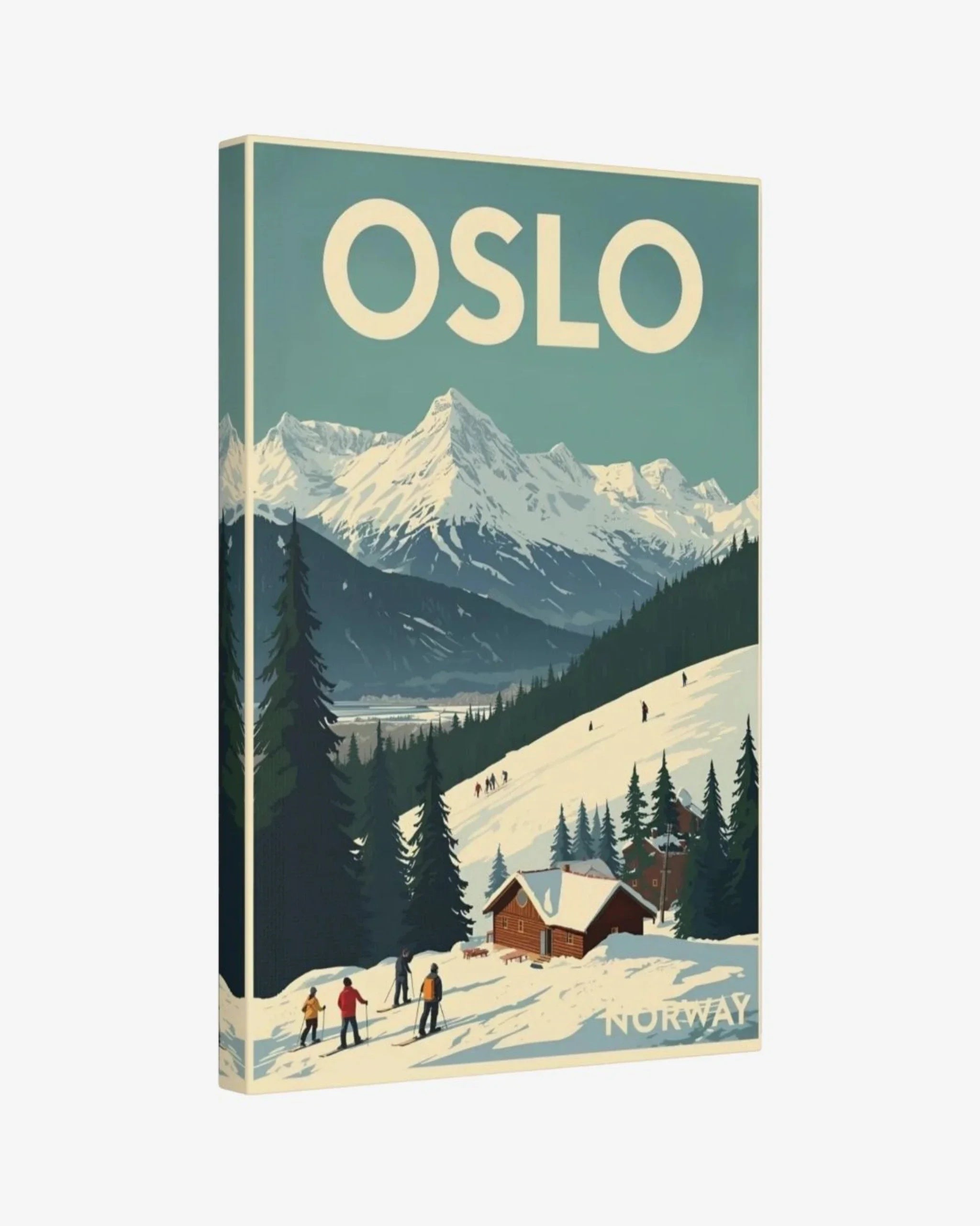 Oslo Winter Park, Norway Canvas Nomad Haus