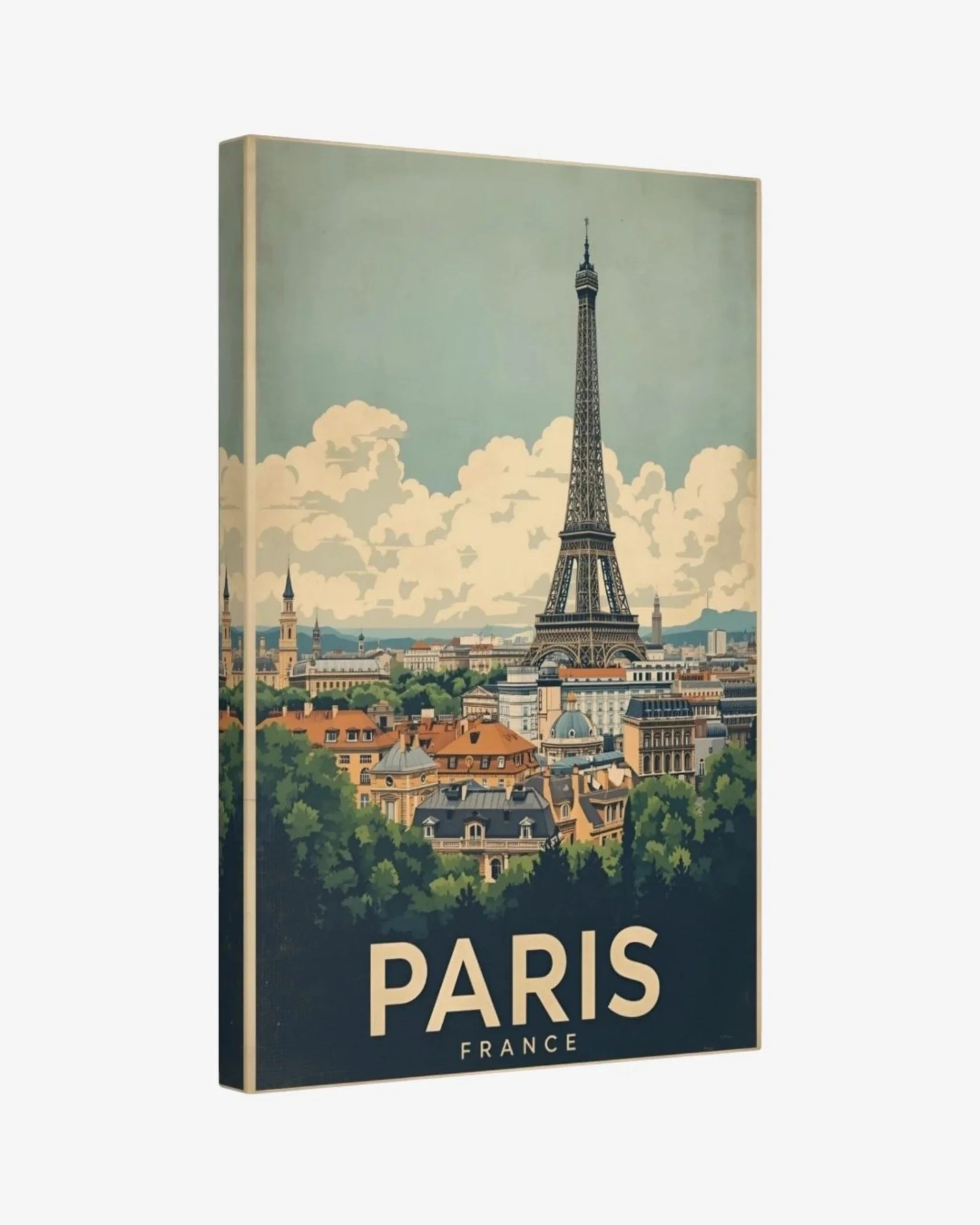 Paris Eiffel Tower, France Canvas Nomad Haus