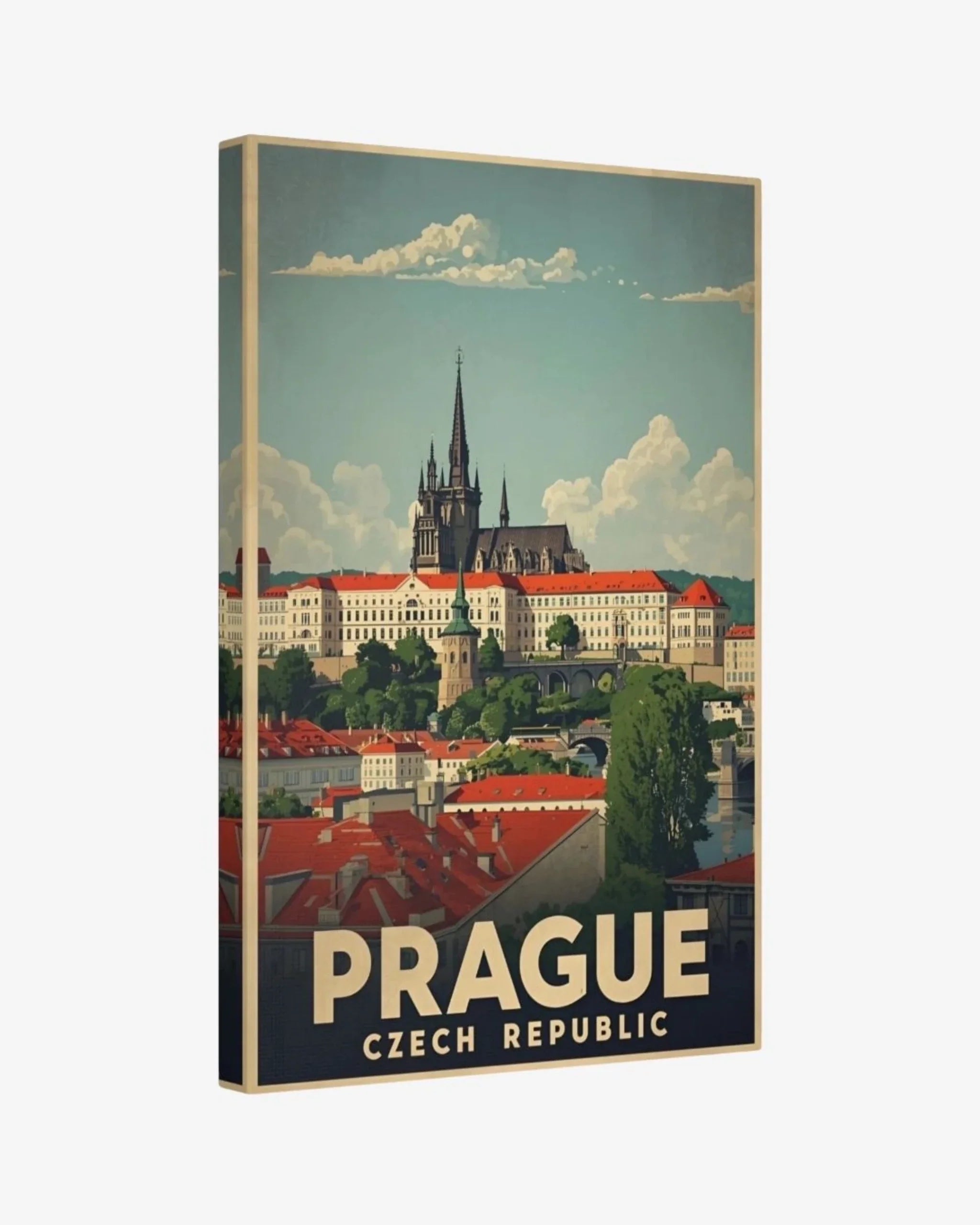Prague Castle, Czech Republic Canvas Nomad Haus