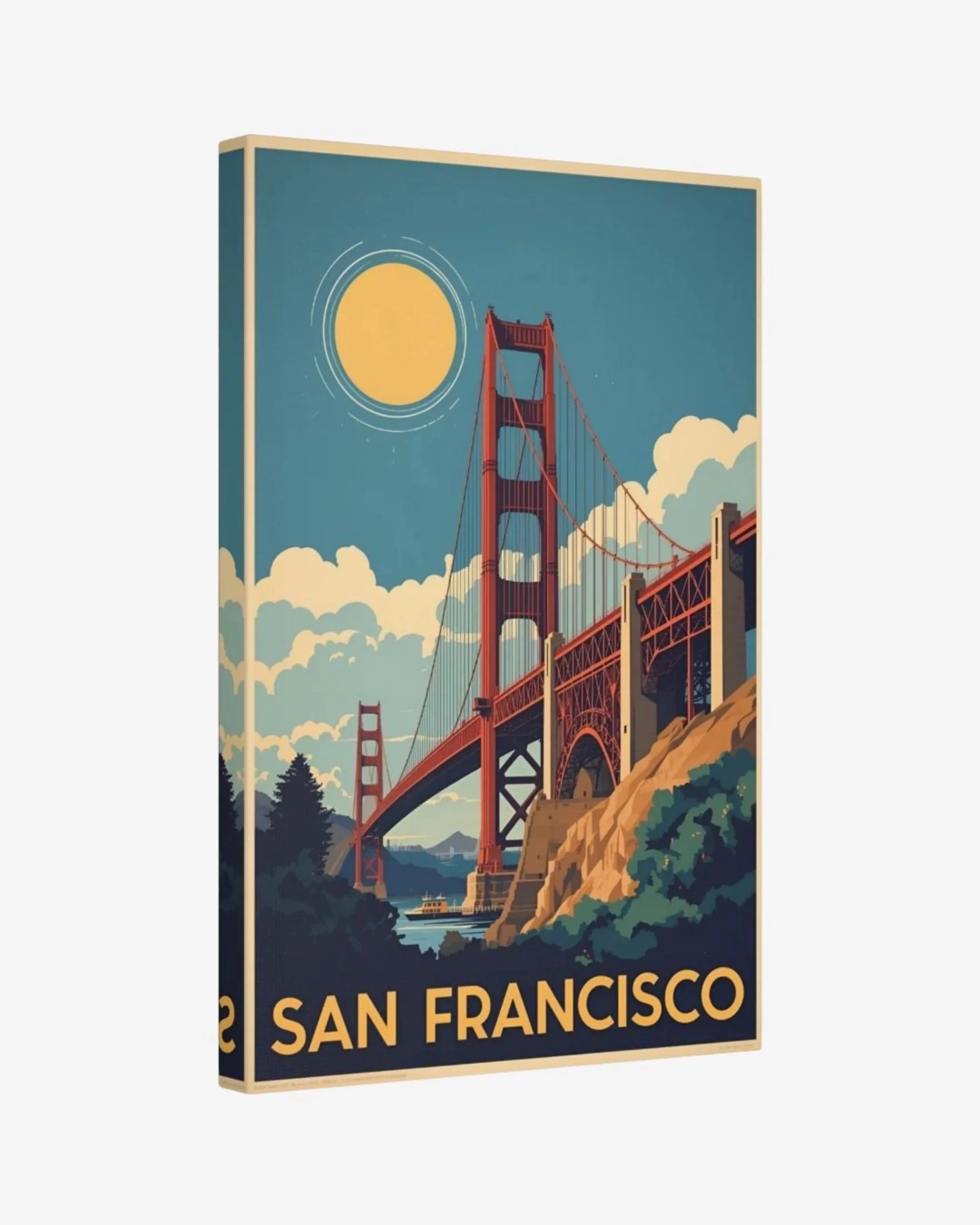 San Francisco Golden Gate, USA Canvas Nomad Haus