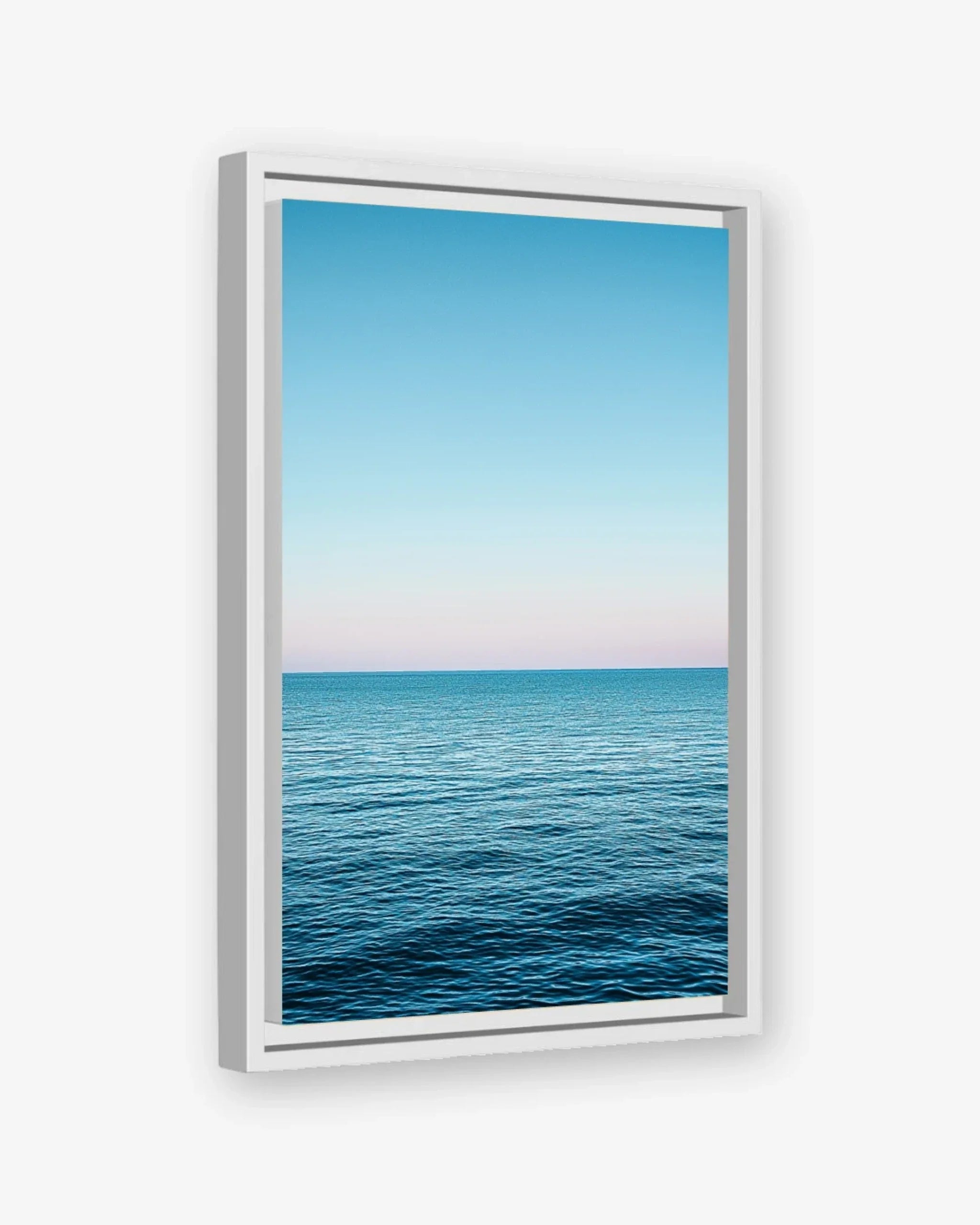 Silent Horizon Canvas White Frame Nomad Haus