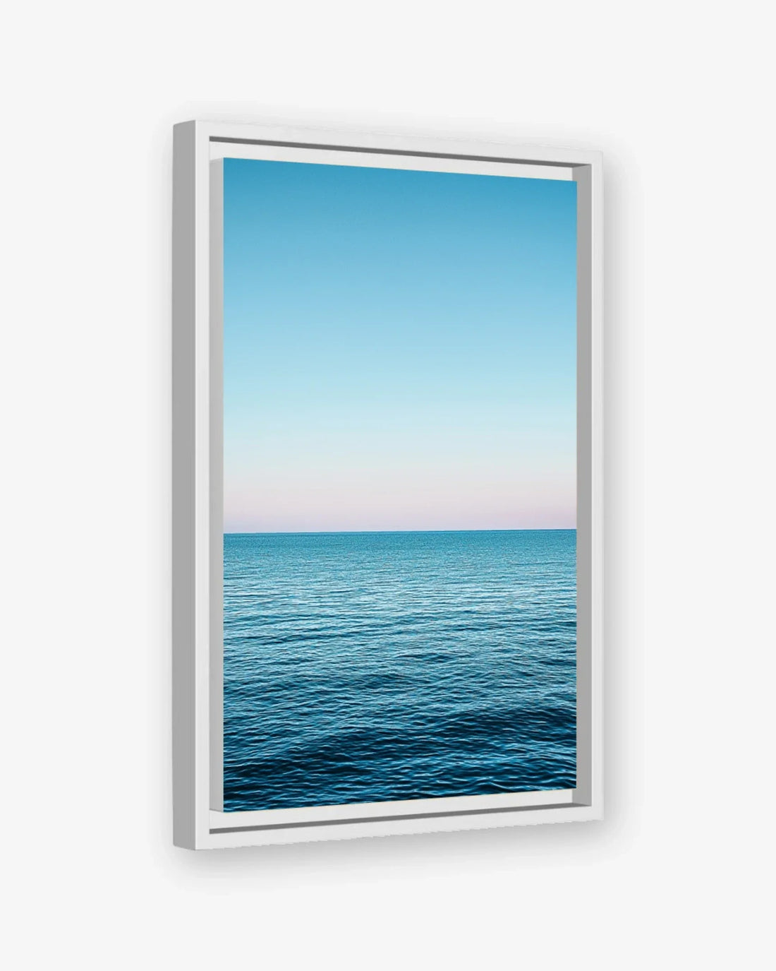 Silent Horizon Canvas White Frame Nomad Haus