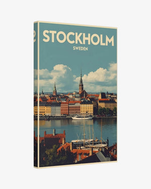 Stockholm Gamla Stan, Sweden Canvas Nomad Haus
