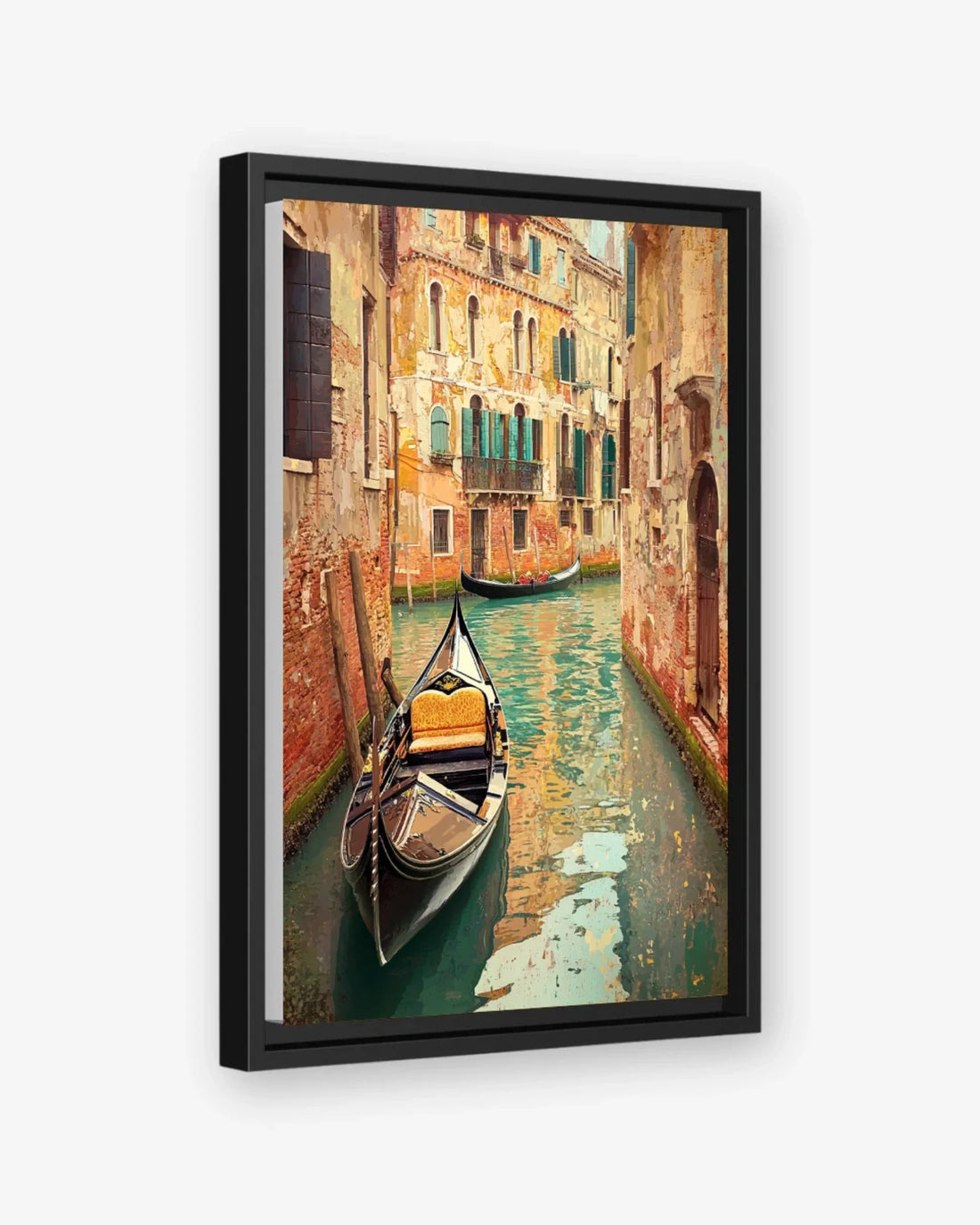 Venice Reverie Canvas Black Frame Nomad Haus