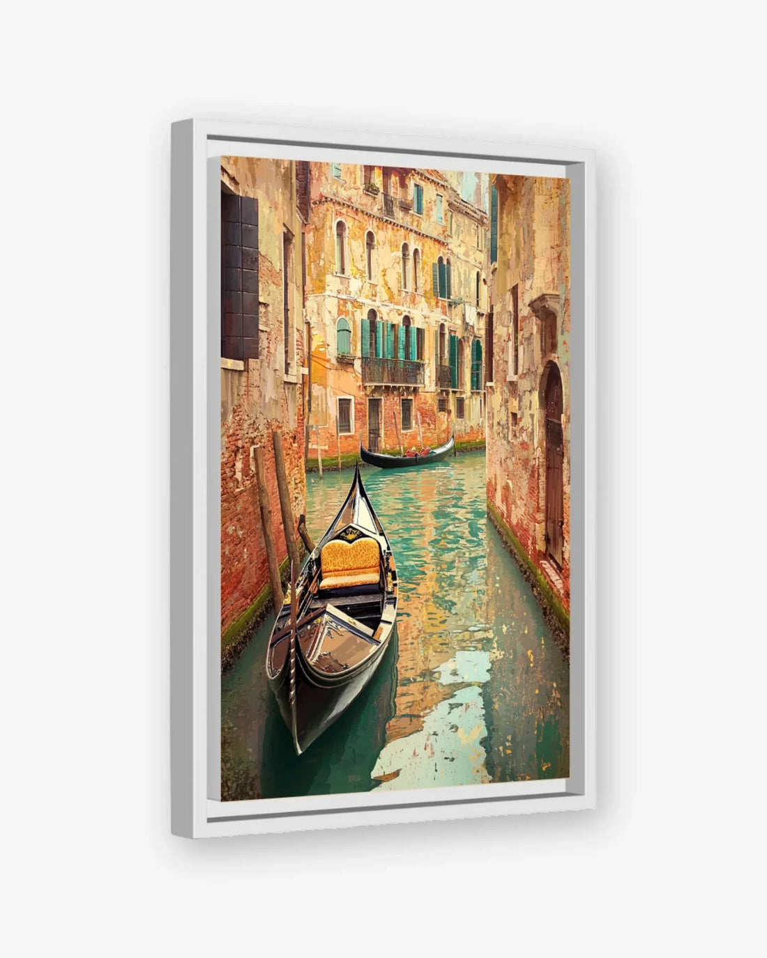 Venice Reverie Canvas White Frame Nomad Haus