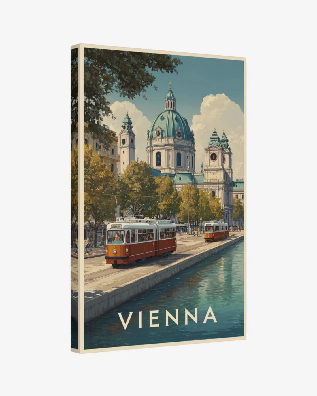 Vienna Karlskirche, Austria Canvas Nomad Haus