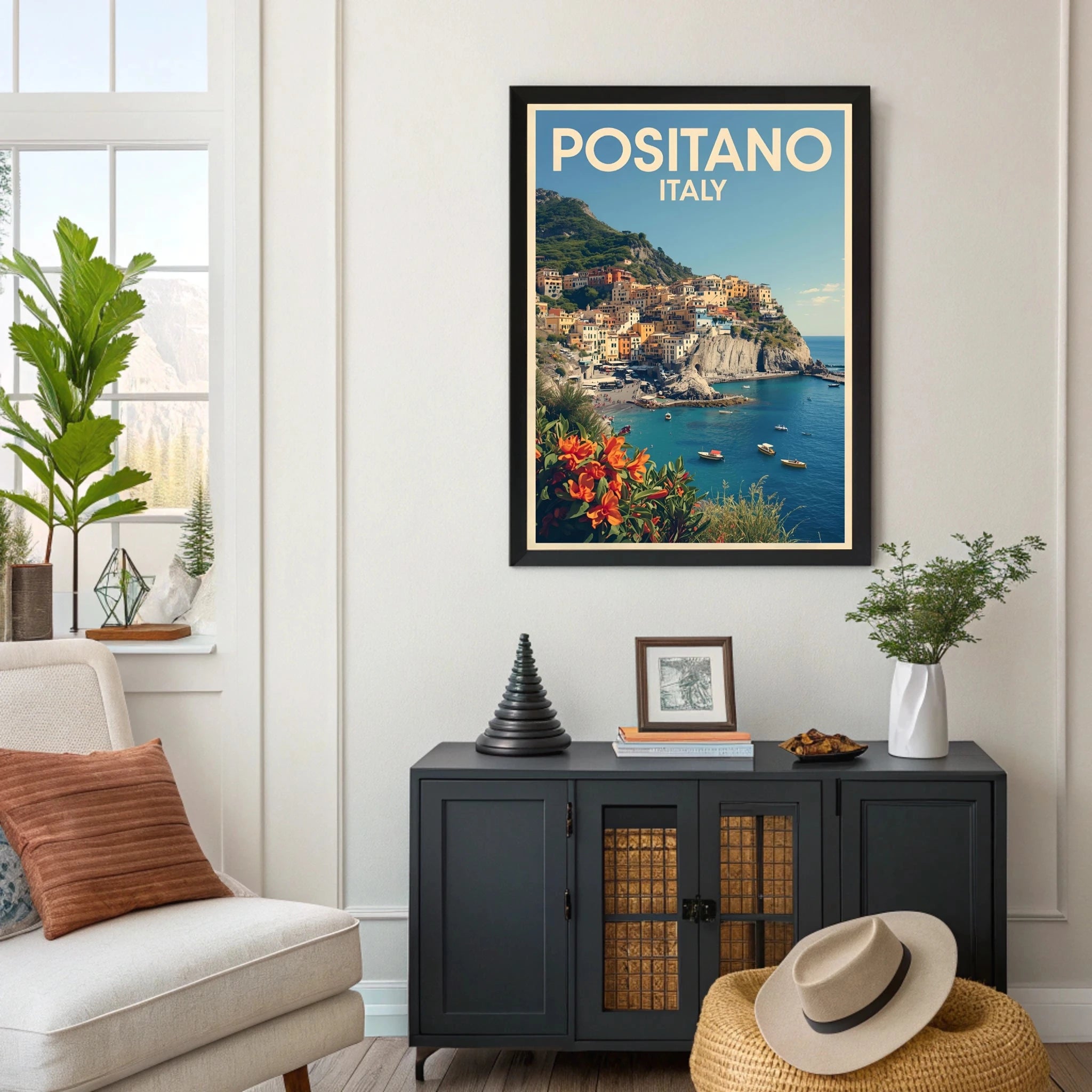 Positano Cliffside, Italy