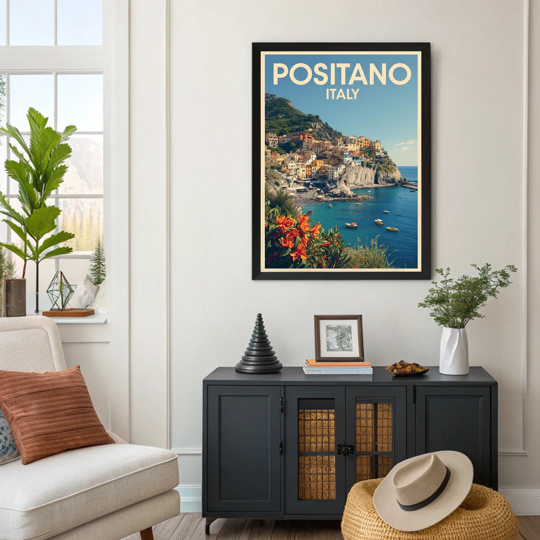 Positano Cliffside, Italy